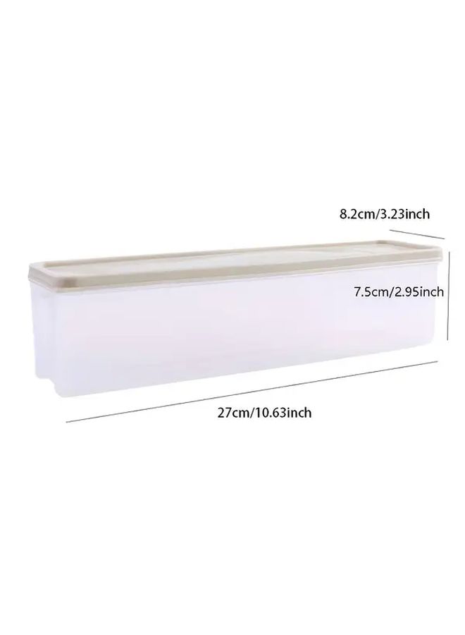 Blue 2 In 1 Moisture Proof Kitchen Storage Box Plastic Organizer For Fruits Vegetables - Image 3