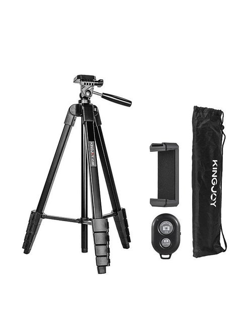 KINGJOY VT-688 675-inch Tripod Stand Desktop Tripod Stand 2kg/4.4lbs Load Capacity 5 Levels Height Adjustable