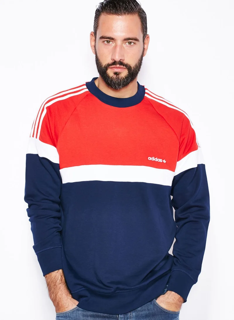 adidas Originals Itasca Color Block Sweatshirt