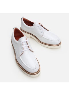 Hotiç 01AYH288830A900 GENUINE Leather White Women's Oxford  - Image 2
