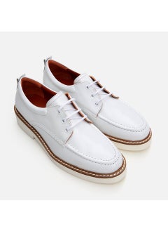 Hotiç 01AYH288830A900 GENUINE Leather White Women's Oxford  - Image 4