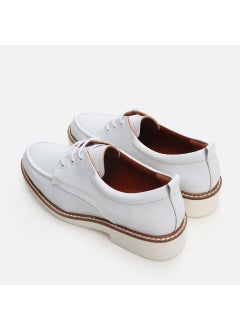 Hotiç 01AYH288830A900 GENUINE Leather White Women's Oxford  - Image 5