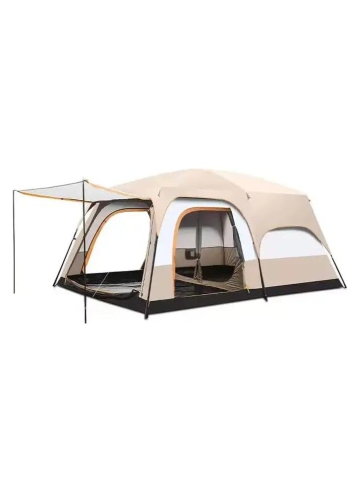 توبيز خيمة تخييم خارجية مزدوجة الطبقات من توبي الجديدة تتسع من 4 إلى 6 أشخاص، وغرفتي نوم وغرفة معيشة، وكابينة عائلية - Image 2
