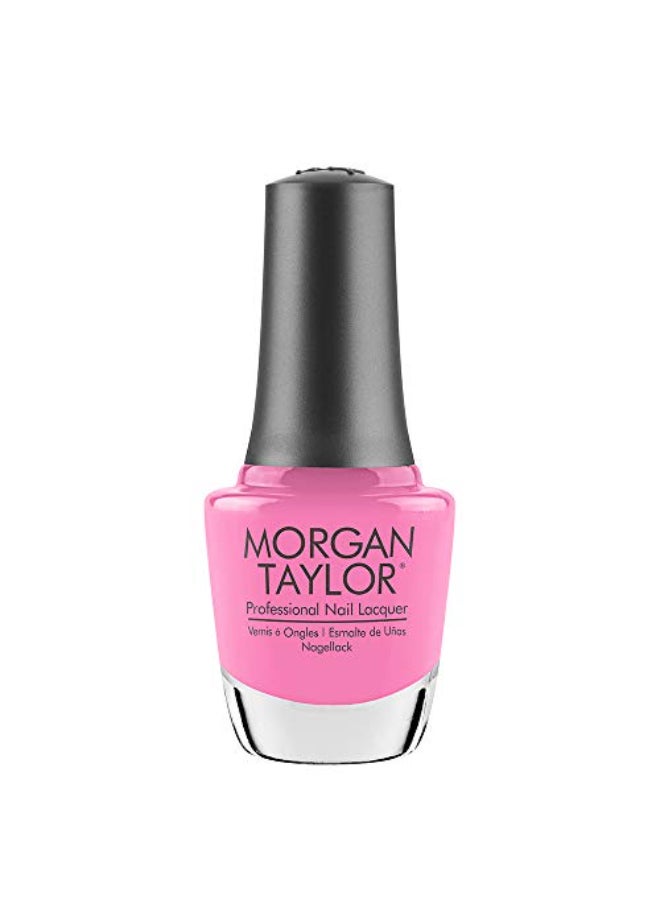 Morgan Taylor Nail Lacquer Look At You Pinkachu Hot Pink Professional Lacquer Vibrant ChipResistant FastDrying LongLasting HighShine Perfect for Manicures Pedicure 05 ounce - Image 1