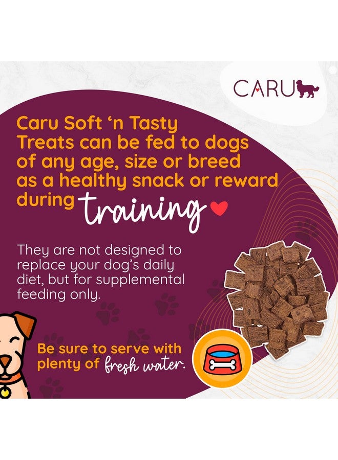 Caru - Soft n’ Tasty Baked Bites - Wild Boar Bites Dog Treats - Flavorful Training Treats - 3.75 oz Bags - Pack of 3 - Image 2