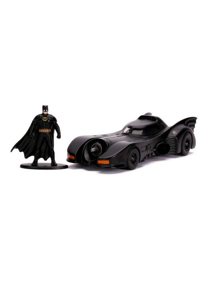 Jada Toys DC Comics 1:32 1989 Batmobile Die-cast Car with Batman Figure, Toys for Kids and Adults (JadaToys31704) , Black - Image 1