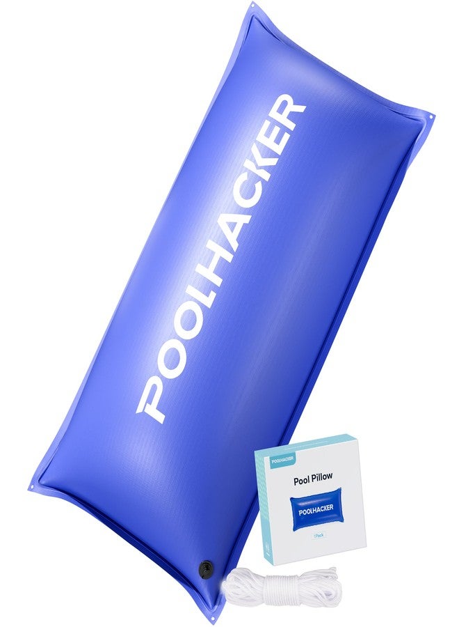 POOLHACKER Pool Pillows for Above Ground Pools, Winterizing Ice Equalizer 0.4mm Ultra Thick Pool Cover Air Pillow for Winter, Pool Closing Kit for Above-Ground Swimming Pool, 50ft Rope Included 4*8 ft - Image 1