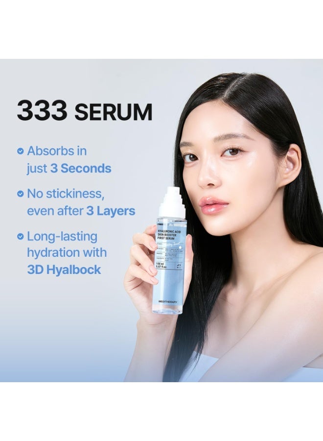 MEDITHERAPY Hyaluronic Acid Serum XXL 150ml (5.07 fl.oz.) – Ultra Hydrating 333Serum for Glowing Skin, Face Moisturizer, Non-Sticky, Anti-Aging & Wrinkle Care, Korean Skin Care - Image 4