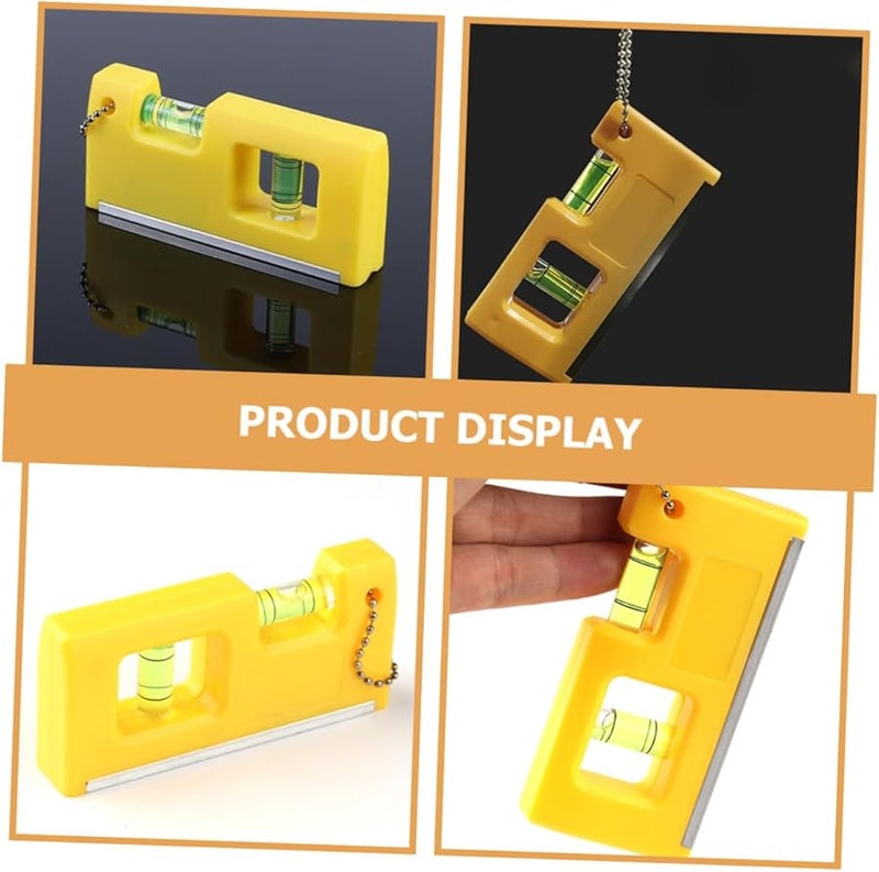 أداة مستوى الفقاعة المغناطيسية مسطرة الروح الدقيقة عالية الدقة مع سلسلة معلقة - Image 5