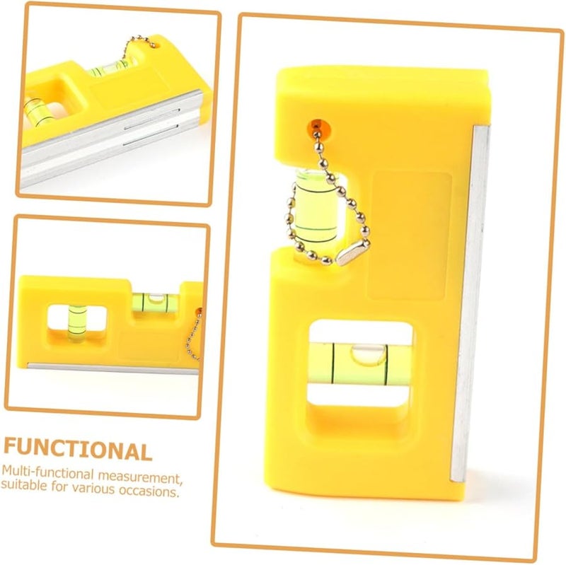 أداة مستوى الفقاعة المغناطيسية مسطرة الروح الدقيقة عالية الدقة مع سلسلة معلقة - Image 4