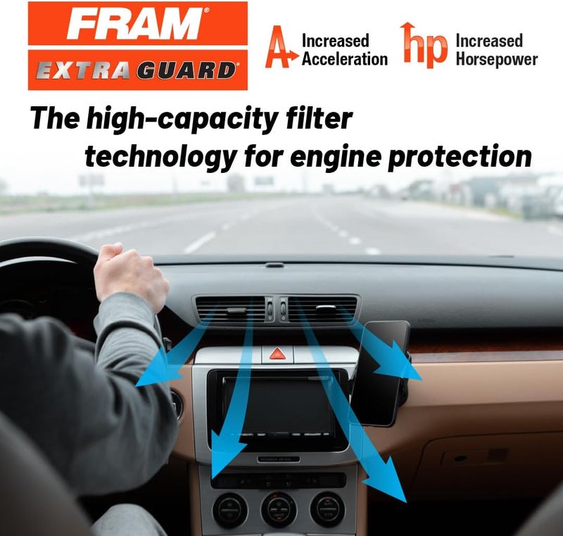FRAM Extra Guard Air Filter CA7597 for Select Vehicles - Image 2