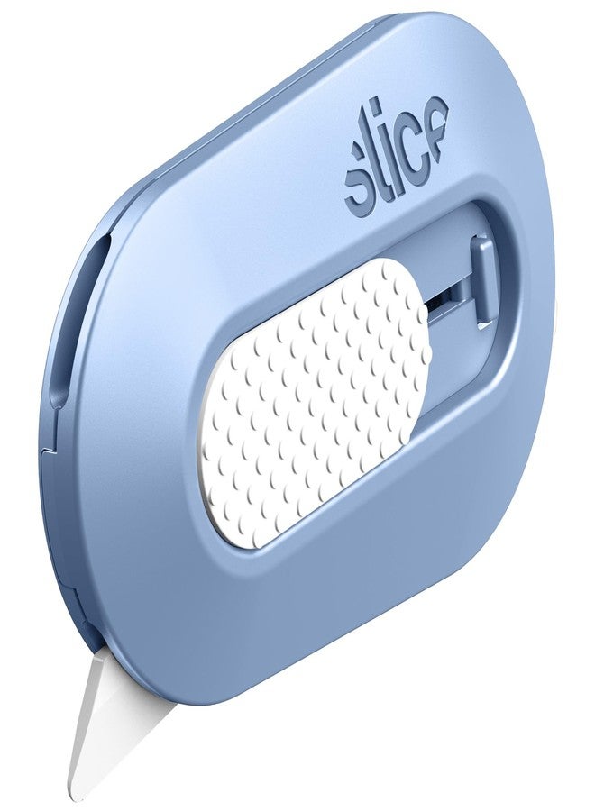 Slice Mini Box Cutter | Manual Retracting | Safe Ceramic Box Cutter Lasting 11x Longer than Metal | Box Opener | 1 Pack | Sky - Image 1
