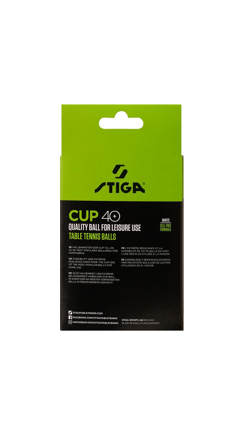 Stiga Cup Table Tennis Ball, Size: Pack of 12 - Image 2