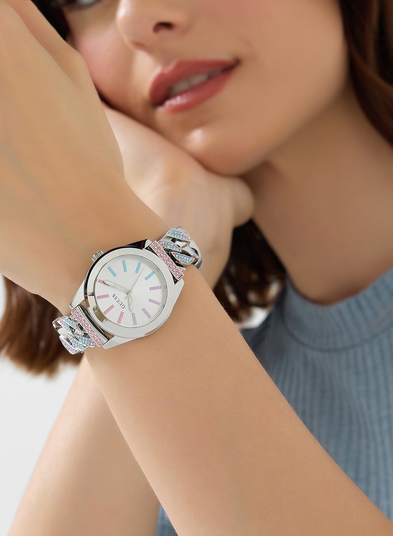 GUESS Serena Steel Strap Analog Watch - Image 1