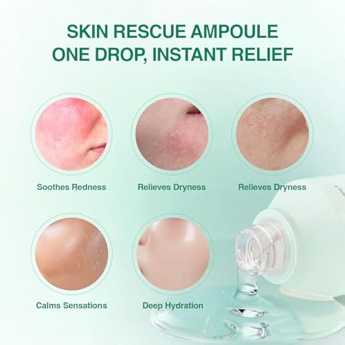 ESSENHERB Aloe Serum (Muco Ritual Ampoule) – Korean Vegan Facial Essence with 95% Aloe Polysaccharides – Lightweight Hydration for Dry & Visibly Stressed Skin – 4.05 fl oz (120ml) - Image 3