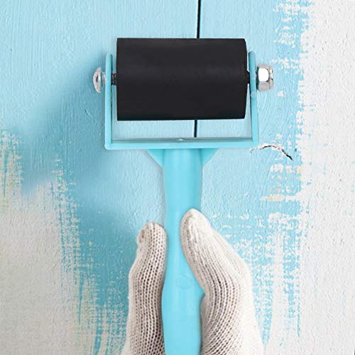 Garosa Rubber Glue Roller with 3.5cm Rubber Handle Ink Print making Brayer and Anti Slid Handle for Art Stamping Tool(Green) - Image 4