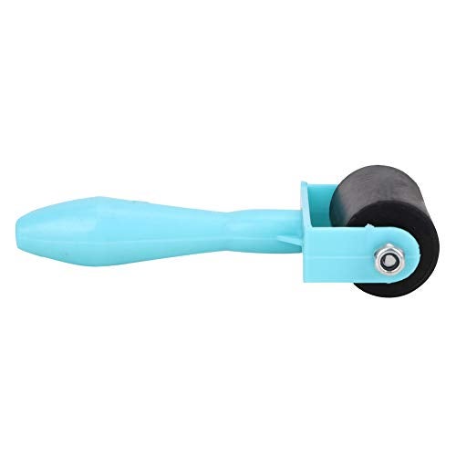 Garosa Rubber Glue Roller with 3.5cm Rubber Handle Ink Print making Brayer and Anti Slid Handle for Art Stamping Tool(Green) - Image 5