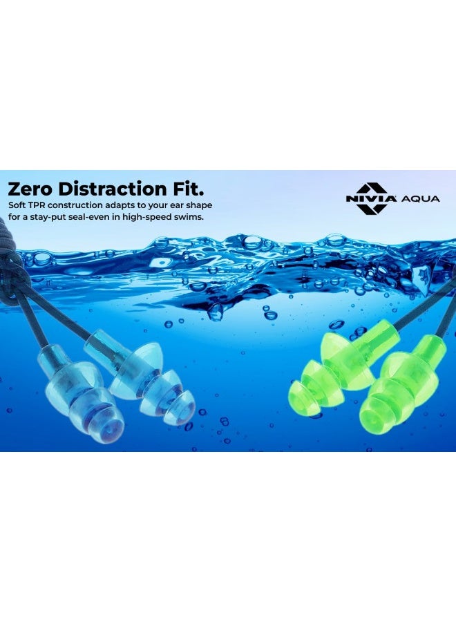 Nivia Tranz Ear Plug For Swimming, Ear Plugs For Water Sports, Waterproof, Comfortable, Suitable for Kids and Adults (Green) - Image 5