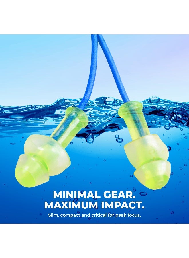 Nivia Tranz Ear Plug For Swimming, Ear Plugs For Water Sports, Waterproof, Comfortable, Suitable for Kids and Adults (Green) - Image 2