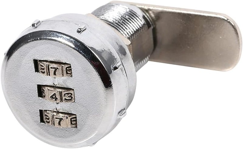 Adjustable Combination Lock for 12 16mm Wooden Wardrobe Cabinets Toolboxes Drawers - Image 4