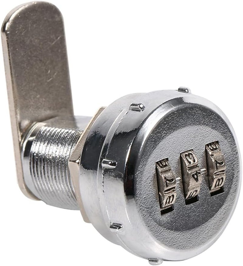 Adjustable Combination Lock for 12 16mm Wooden Wardrobe Cabinets Toolboxes Drawers - Image 3