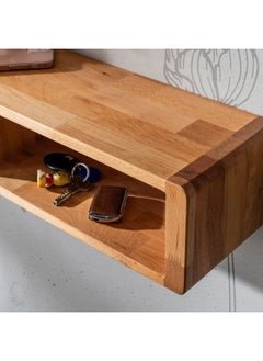 Home Gallery Wood Box Rectangle Wall Mount Shelves 100x18x25 - 50x18x20 cm  - Image 2