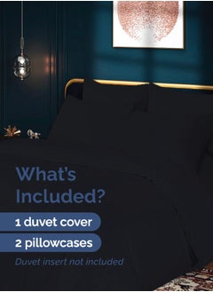 Siesta Zen Siesta Zen Microfiber Duvet Cover Set – Ultra Soft, Wrinkle-Resistant, Breathable & Lightweight – Button Closure – Machine Washable Bedding Set (1 Cover + 2 Pillowcases)  - Image 4