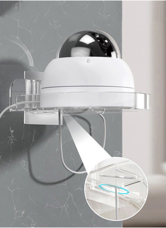 BF HOME 3 Pieces Acrylic Wall Shelf  Wall Mount Holder for Easy to Install No Drill  - Image 4