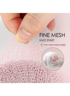 Linkidea 8 Pack Bath Pouf Loofahs Bulk Pack, Wholesale Multi-Pack Shower Sponge Pouf Body Scrubbers, Exfoliating Mesh Brush Shower Ball for Children Adult  - Image 5