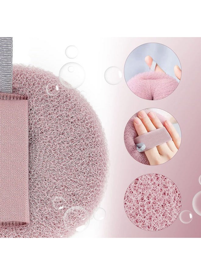 Linkidea 8 Pack Bath Pouf Loofahs Bulk Pack, Wholesale Multi-Pack Shower Sponge Pouf Body Scrubbers, Exfoliating Mesh Brush Shower Ball for Children Adult  - Image 4