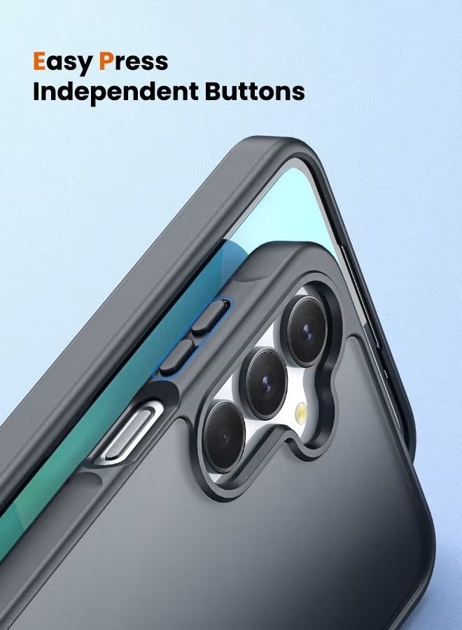 Samsung Galaxy A16 5G/4G Case, Frosted Hard Slim Case,Back Cover Slim Skin Friendly Case Cover for Samsung Galaxy A16 5G/4G, Black - Image 4