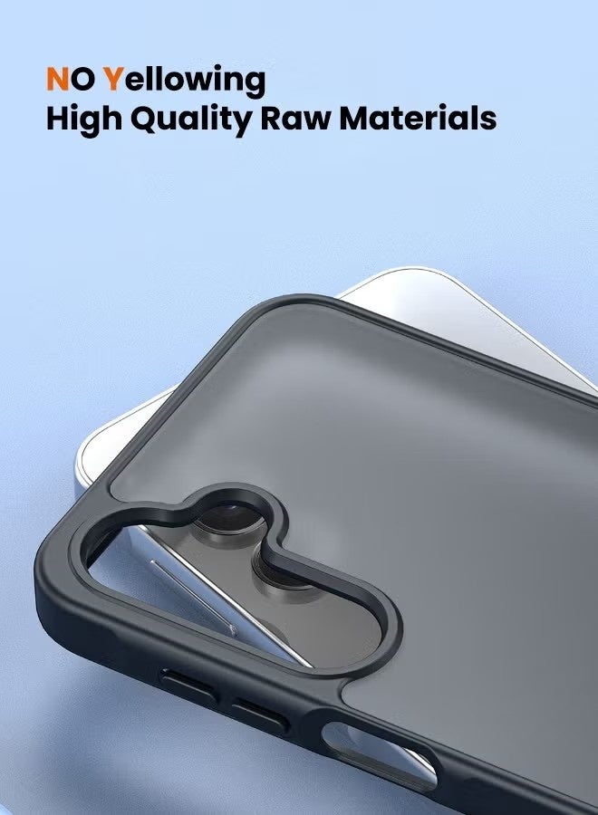 Samsung Galaxy A16 5G/4G Case, Frosted Hard Slim Case,Back Cover Slim Skin Friendly Case Cover for Samsung Galaxy A16 5G/4G, Black - Image 5