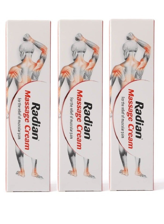 Radian 3 pieces of Massage Cream 3*100 g - Image 1