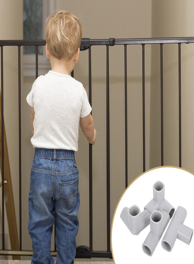ERINGOGO 4Pcs Baby Playpen T-Shaped Connector Replacement Parts 3-Way Play Yard Accessories for Secure and Expandable Baby Playpen Assembly - Image 5