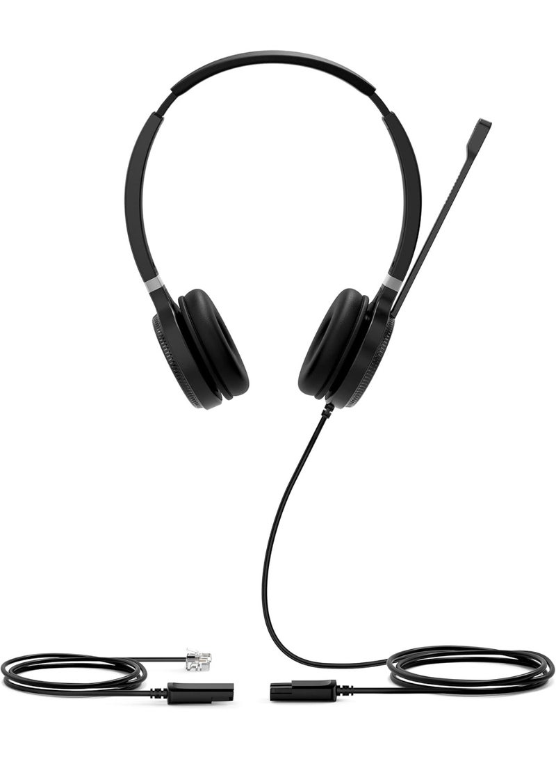 Yealink YHS36 Dual Wired Headset with RJ9 Cord Included - Image 2