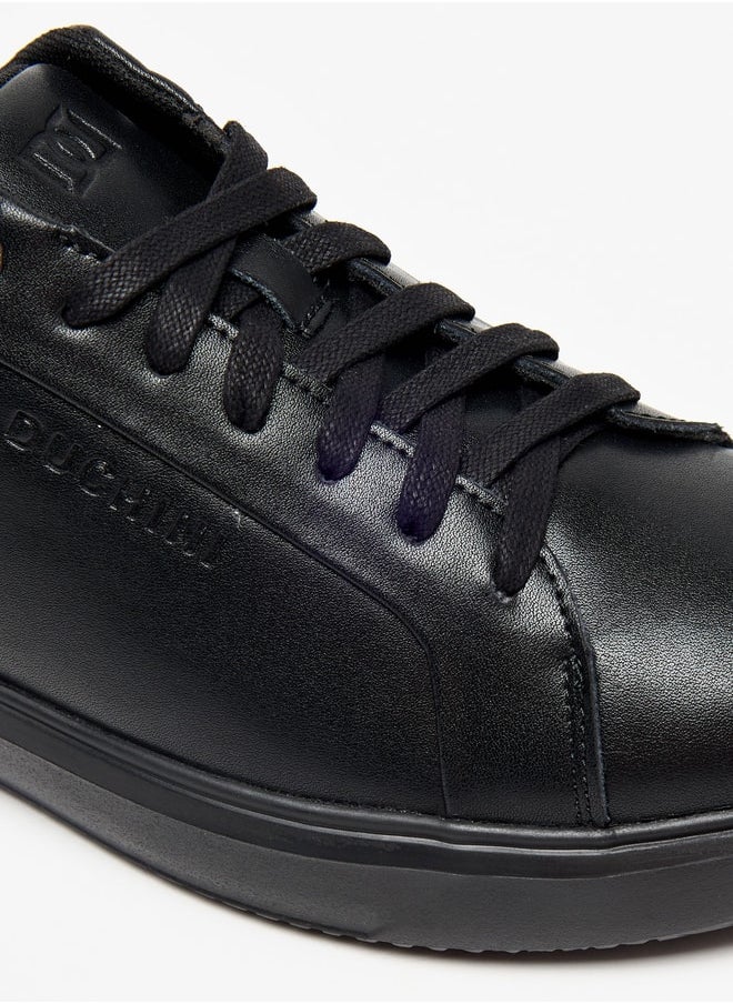 DUCHINI Men's Solid Lace-Up Low Ankle Sneakers  - Image 5