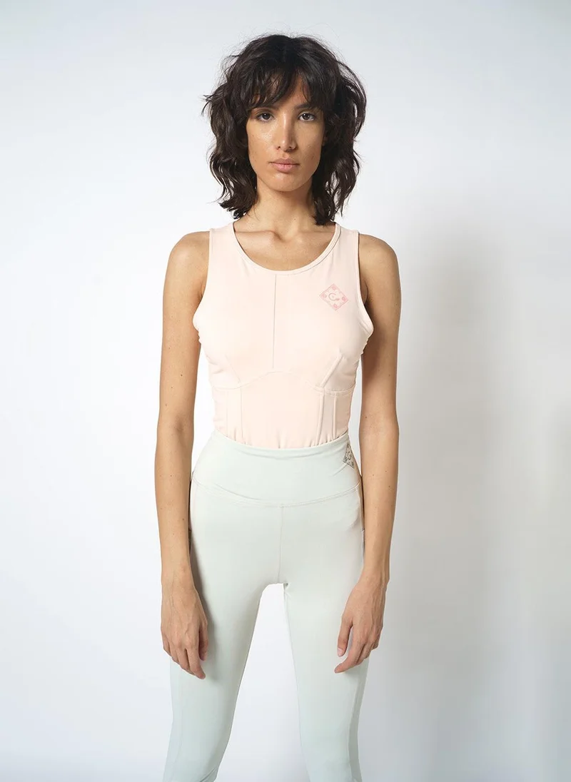 هاوس اوف سينمار Cenmar's pink logo bodysuit
