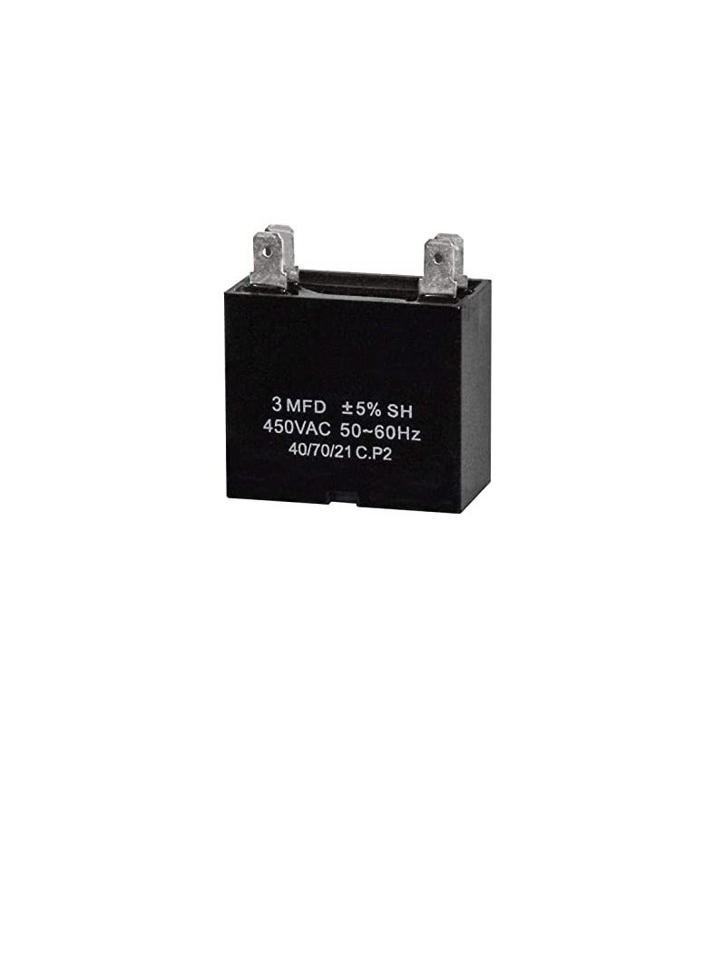Burst Proof High Quality 2 Pin Round Capacitor with Aluminium Housing for AC Motor Compressor  - Image 1