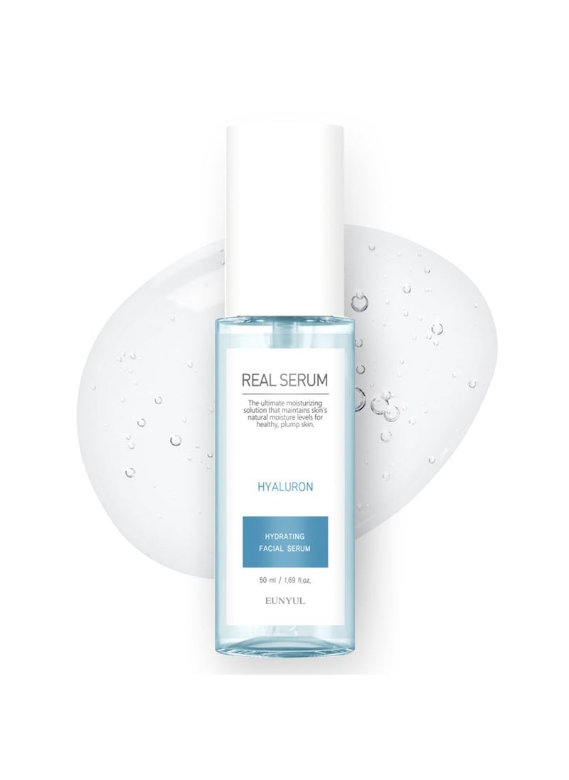 Eunyul EUNYUL Real Hyaluronic Acid Serum 1.69 fl. Oz. Korean Skincare Radiance & Hydration for Dry Skin hyaluron serum 