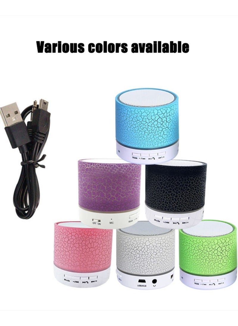 Generic Mini Portable Bluetooth Speaker with FM And Micro-SD Card Slot for All Smartphones Black  - Image 2