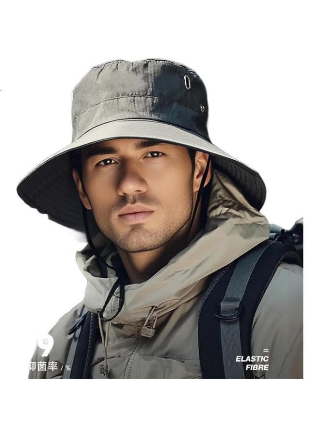 Pull Back Huanli Sun Protection Hat Unisex Summer Quick Dry Sun Hat Outdoor Cycling Hiking Hat Casual Uv Protection Fisherman Hat Trendy - Image 2
