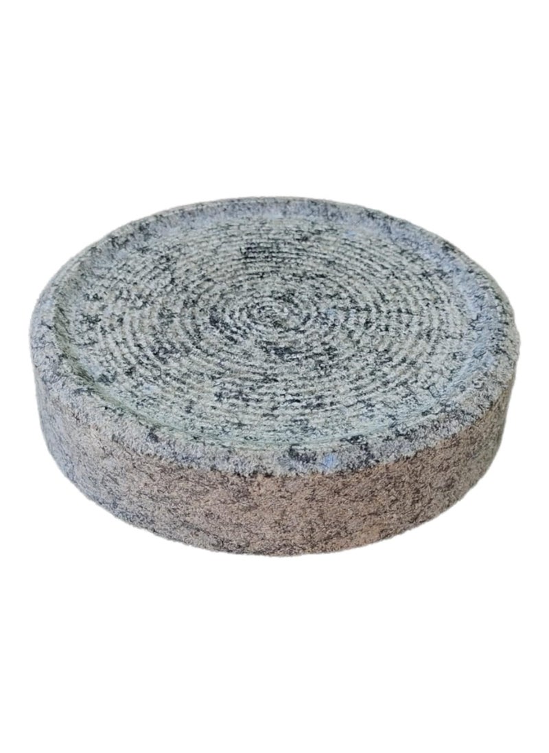 EZAHK EZAHK SandalwoodChandanTurmeric GrindingRubbing Stone Grey Large  - Image 1