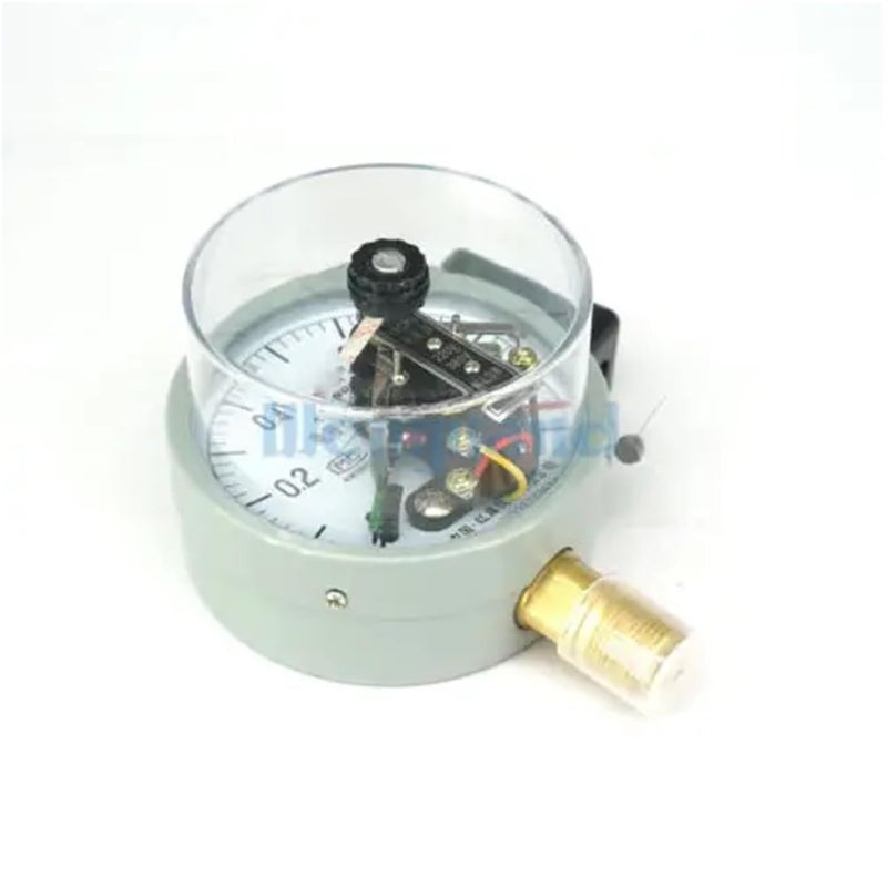 مقياس الضغط الكهربائي المساعد المغناطيسي 0 1 ميجا باسكال 100 ملم قرصي التثبيت الشعاعي - Image 3