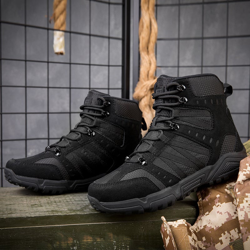Plus Size Winter New Outdoor Training 45 Sports Shoes Tactical Work Boots 46 Men'S Desert Boots 47 - Image 4