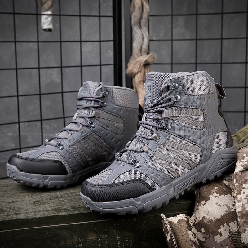 Plus Size Winter New Outdoor Training 45 Sports Shoes Tactical Work Boots 46 Men'S Desert Boots 47 - Image 3