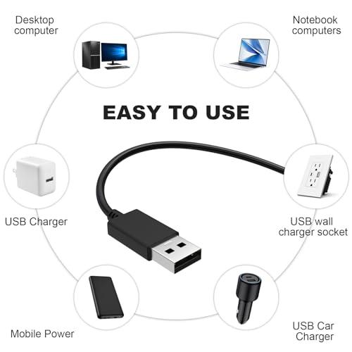 Sqrmekoko Replacement Data Sync Charging Power Supply Cable Cord Line Compatible with Wacom Intuos CTL480 CTL490 CTL690 CTH480 CTH490 CTH680 CTH690 and Wacom Bamboo CTL470 CTL471 CTL671 CTL680 CTH470 - Image 4