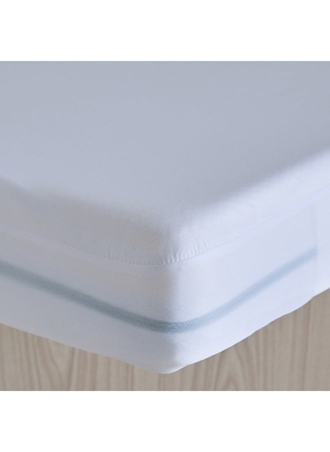 Home Box Atlanta Waterproof Toddler Mattress Protector 130 x 25 x 70 cm  - Image 3