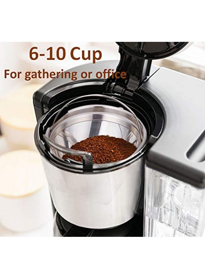 Yeosen  Reusable 4 Cone Coffee Filter - 4 6 8 10 Cup Permanent Basket Coffee Filters Fit For Cuisinart Ninja Hamilton Beach Coffee Maker  - Image 4
