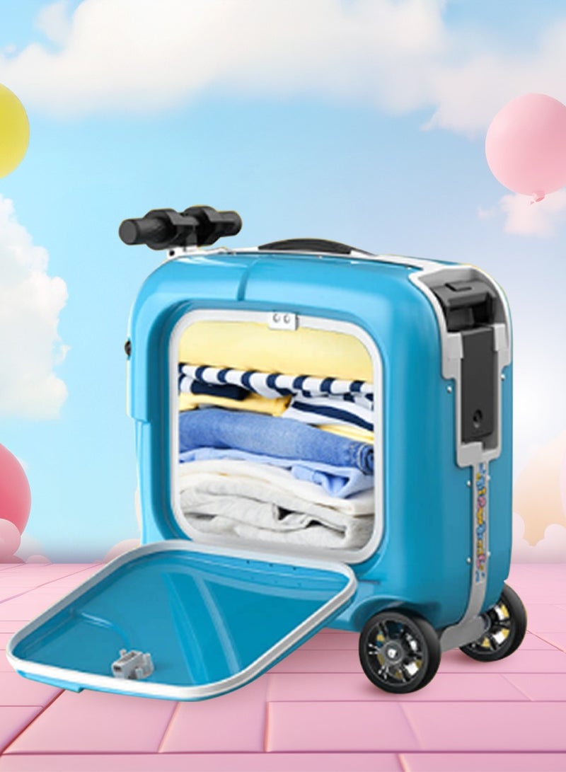 Airwheel SQ3S Kids Electric Luggage - Pink | 20L Compact Travel Luggage, Motorized Electric Luggage Scooter for Convenient | Official Dealer in UAE - Image 2