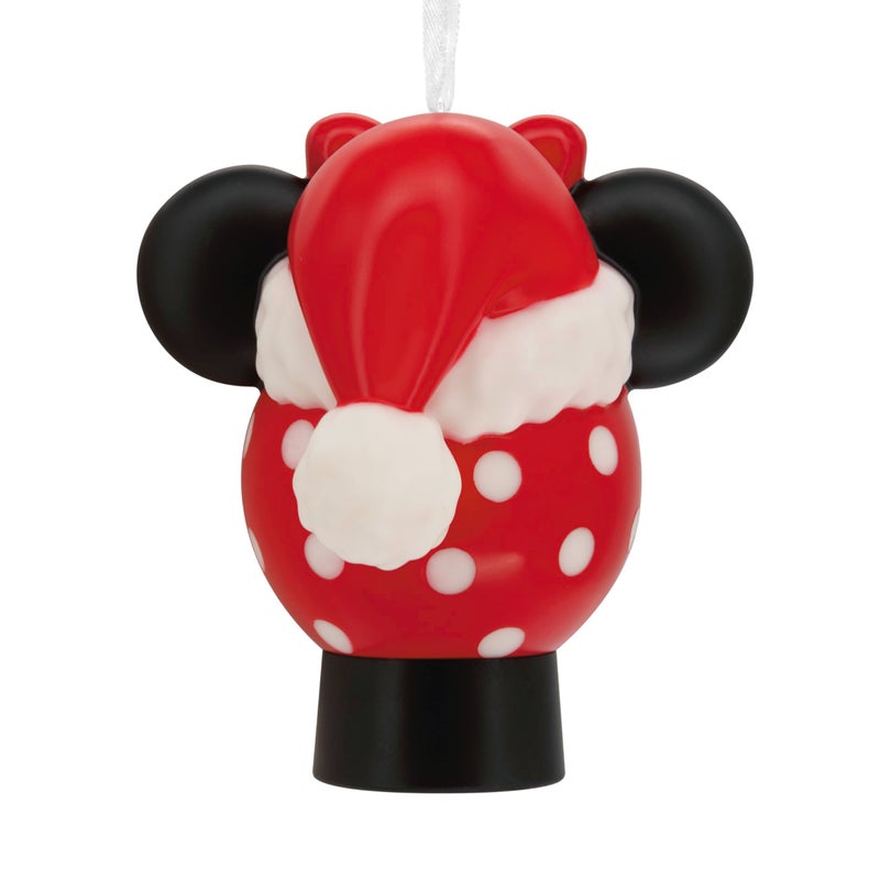 هولمارك أيقونة ديزني ميني ميني ماوس مع زخرفة عيد الميلاد سانتا هات مع الضوء - Image 2